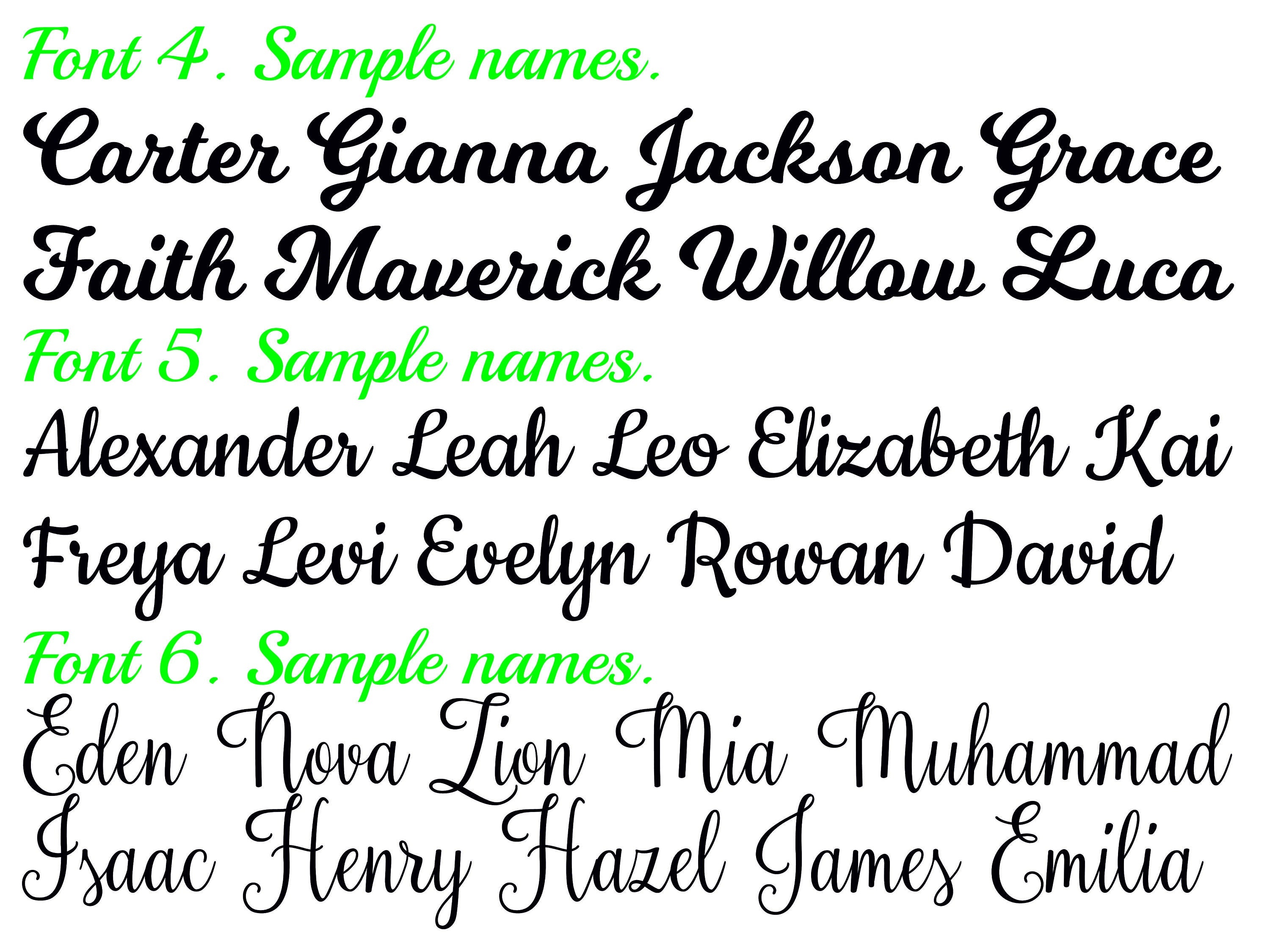 Personalized Wooden Name Sign for Nursery