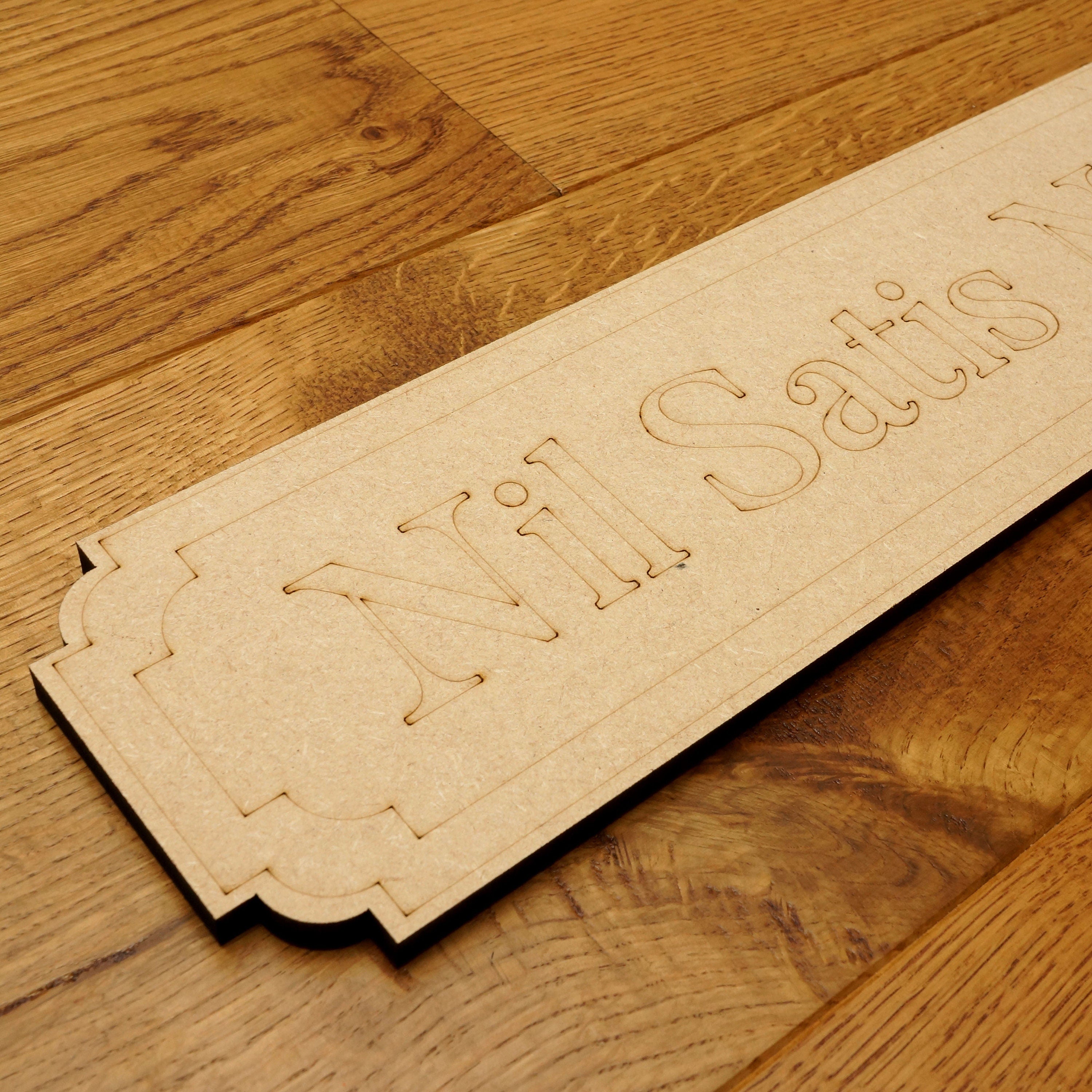 Personalised Street Sign - Custom Wooden Vintage Style