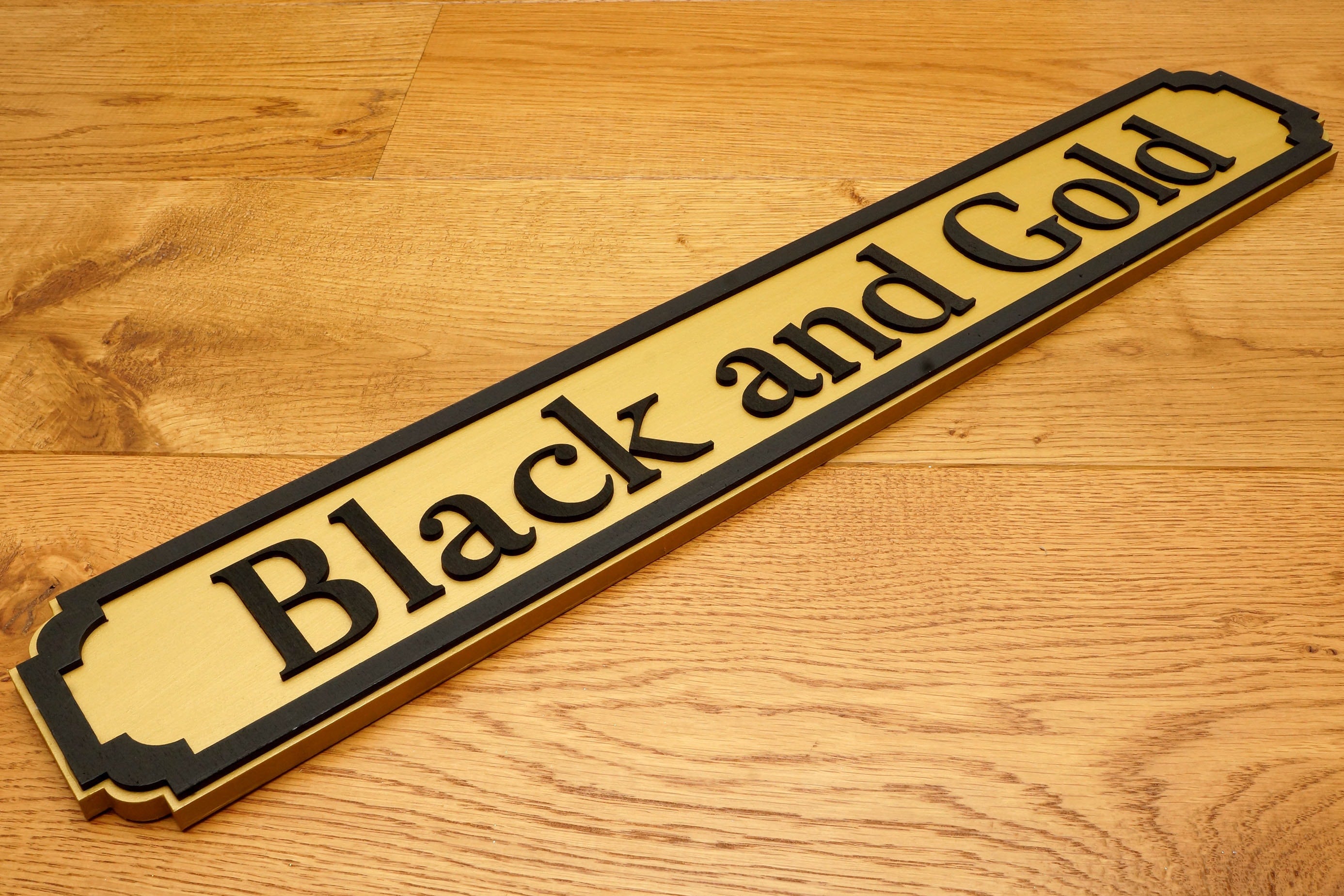 Personalised Street Sign - Custom Wooden Vintage Style