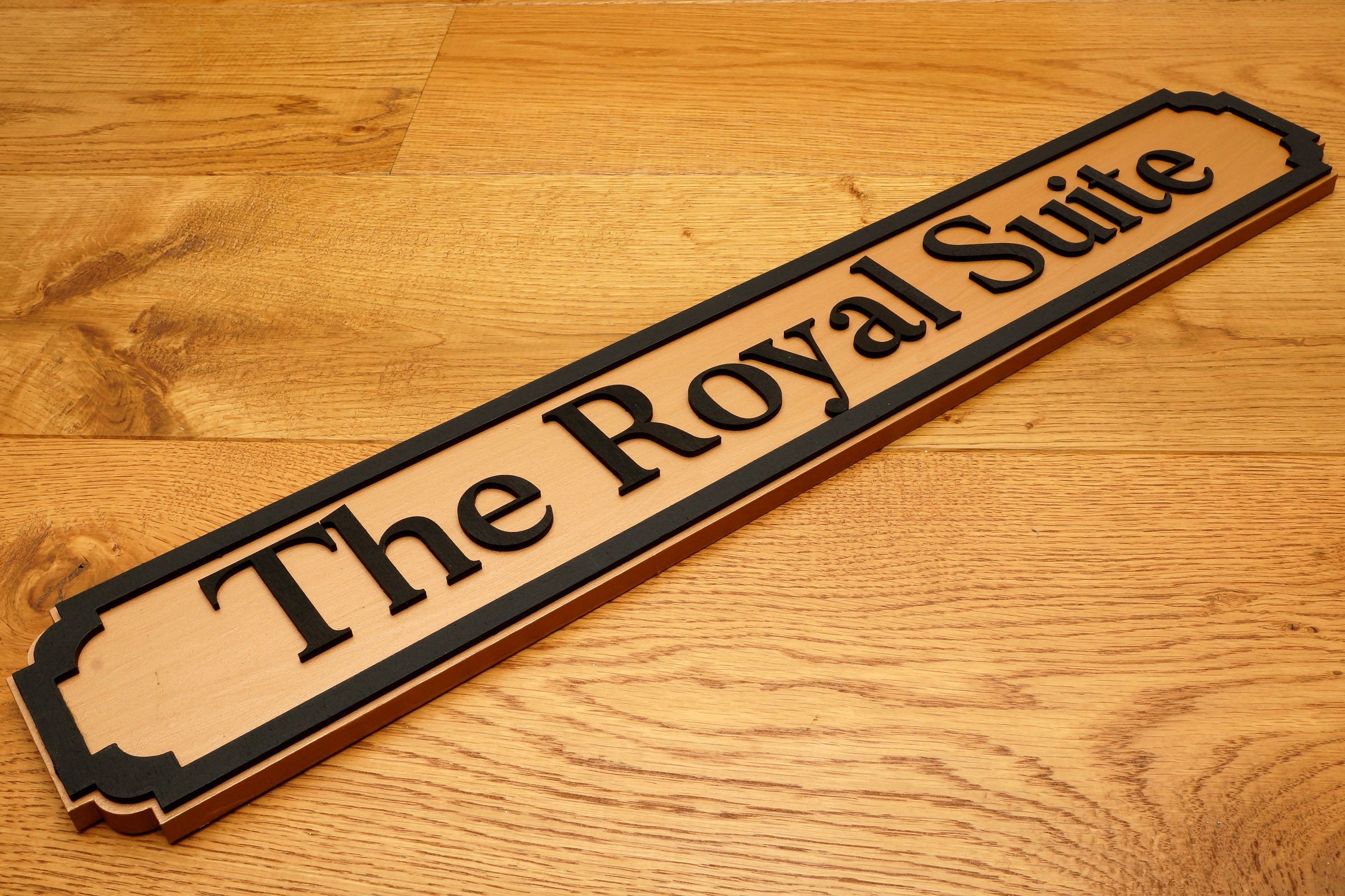 Personalised Street Sign - Custom Wooden Vintage Style