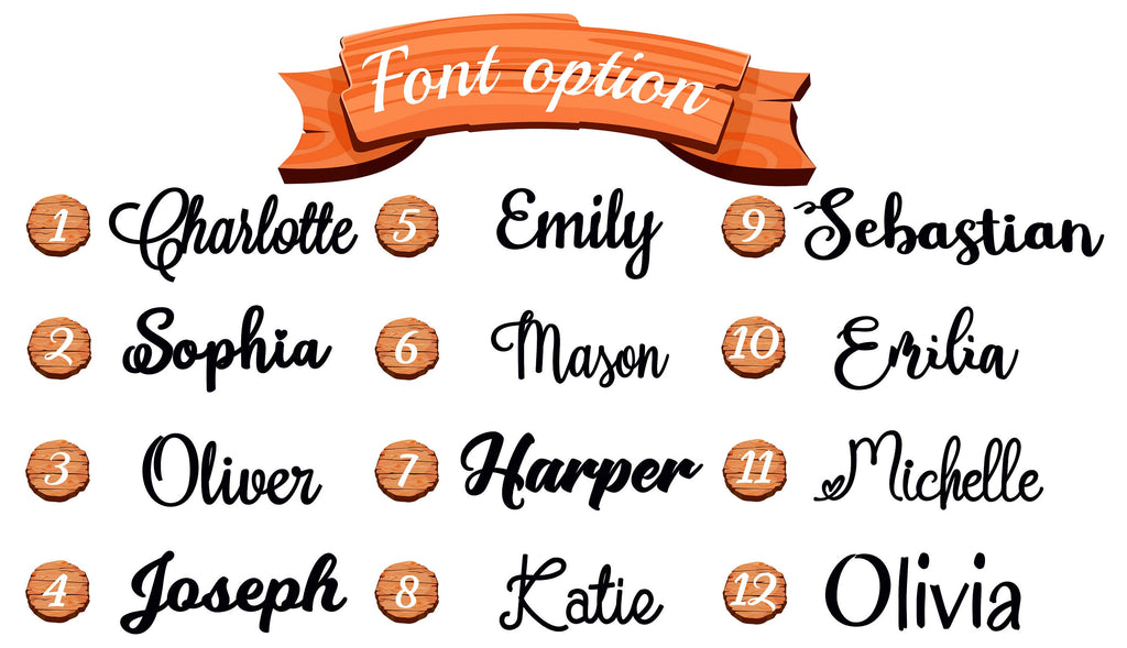 Personalized Wooden Name Sign for Nursery