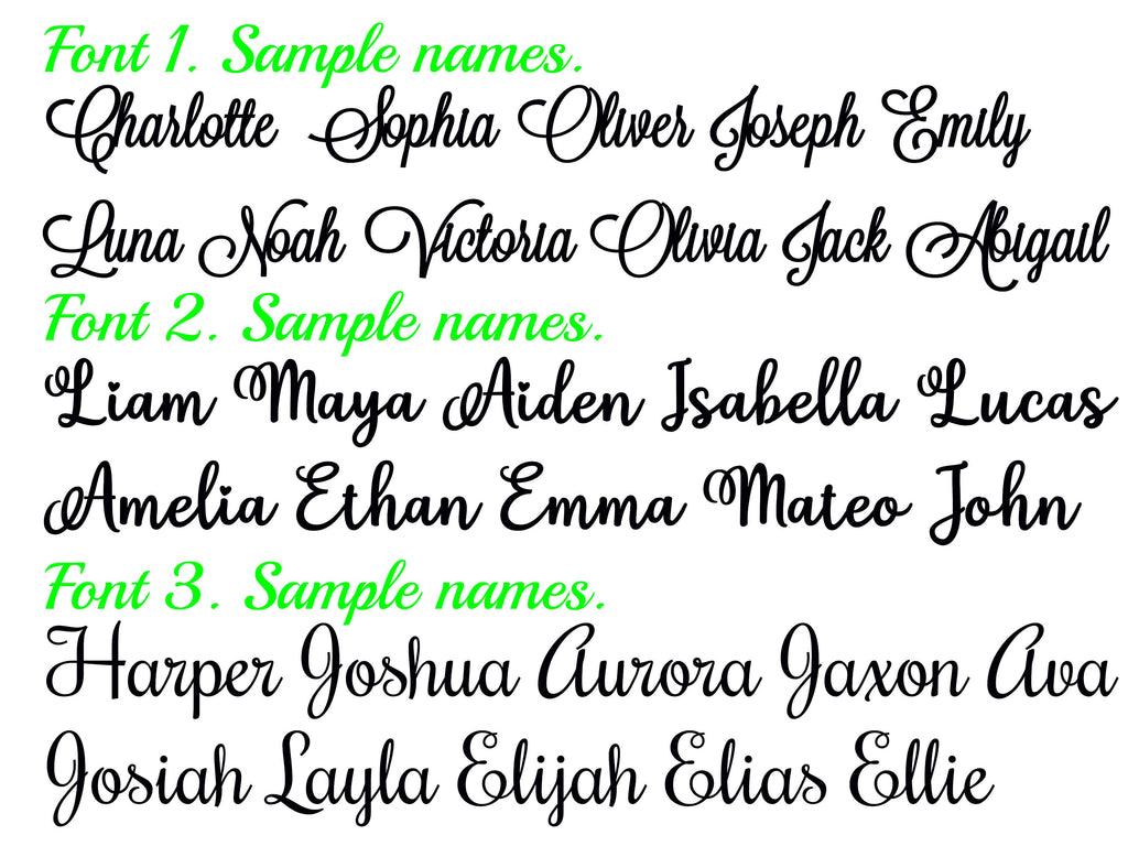 Personalized Wooden Name Sign for Nursery