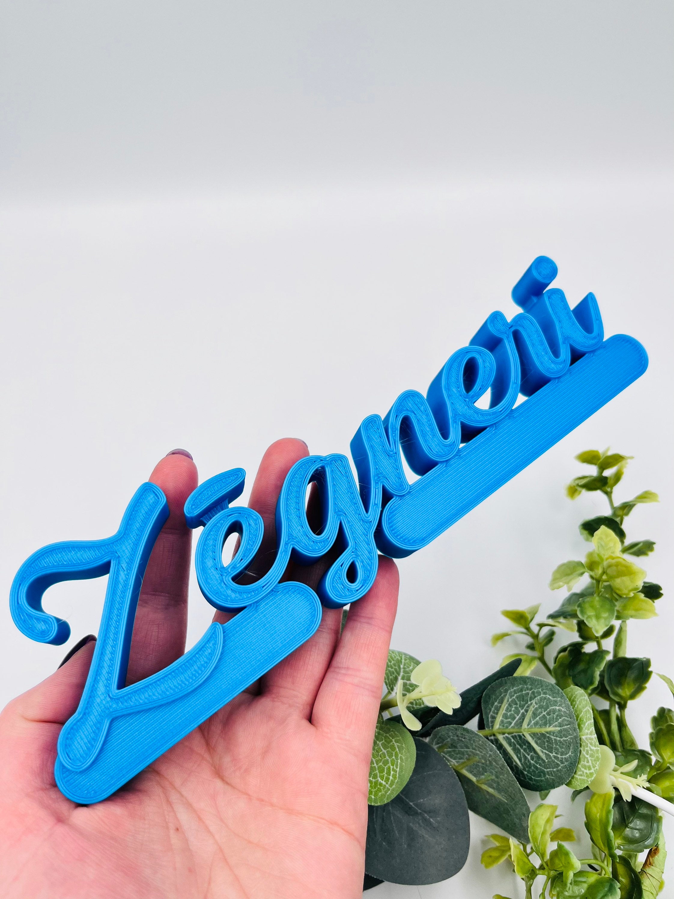 Custom baby name nursery shelf sign for kids