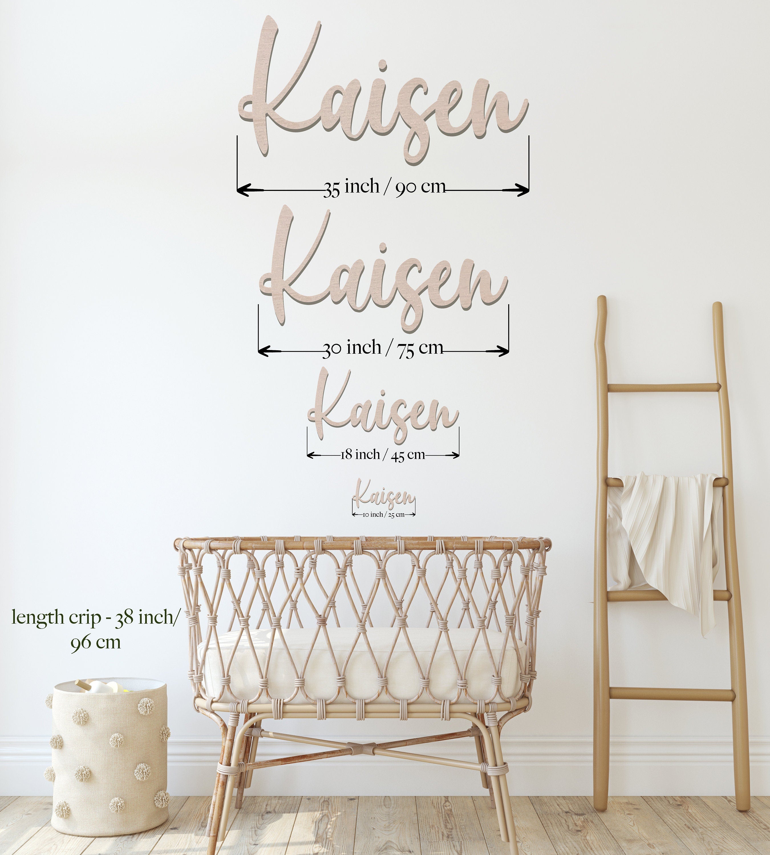 Hand Made Personalized Nursery Decor