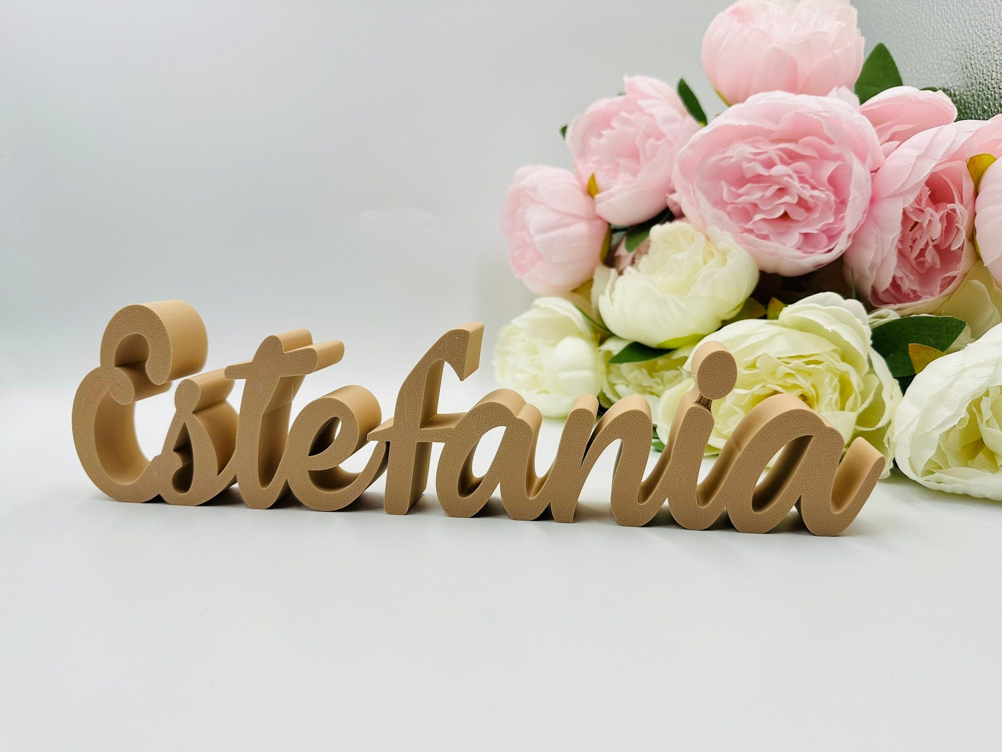 Custom baby name nursery shelf sign for kids