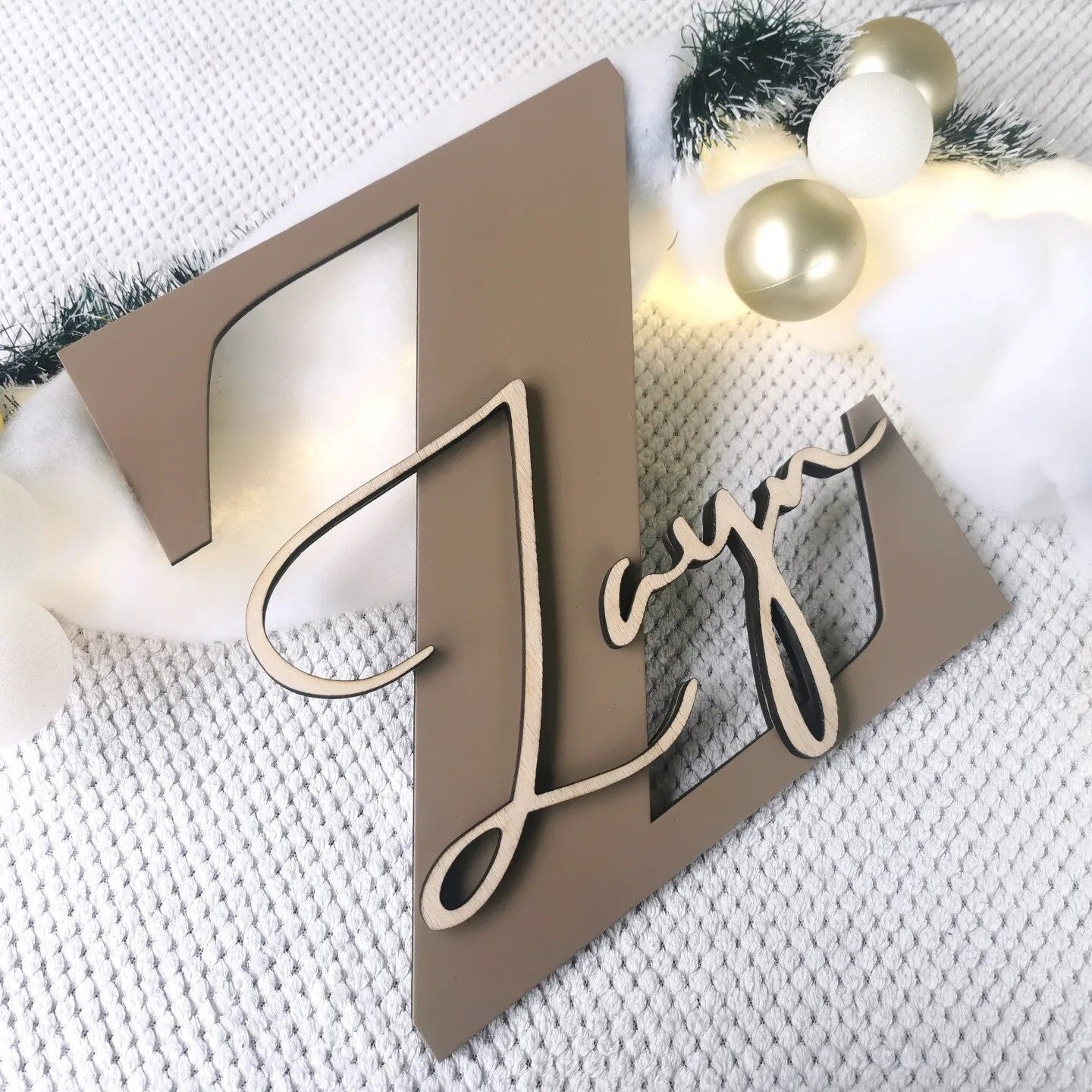 Personalized Nameplate Door Sign