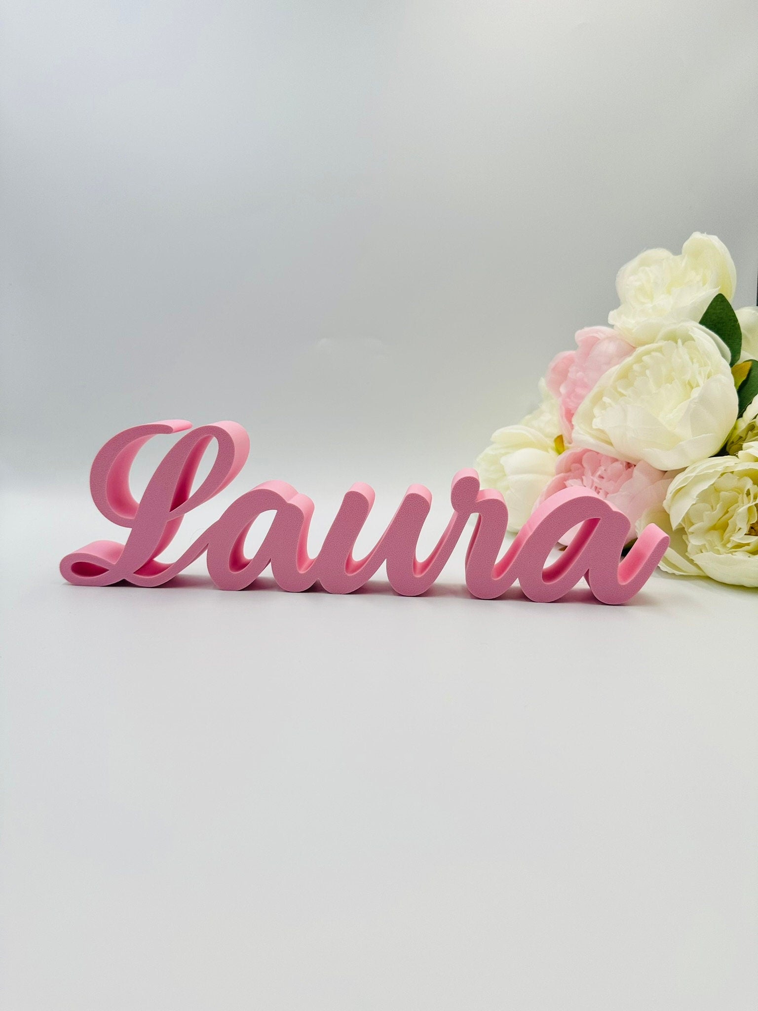 Custom baby name nursery shelf sign for kids