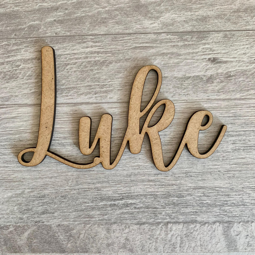 Custom Wood Words -  Personalized Wooden Signs