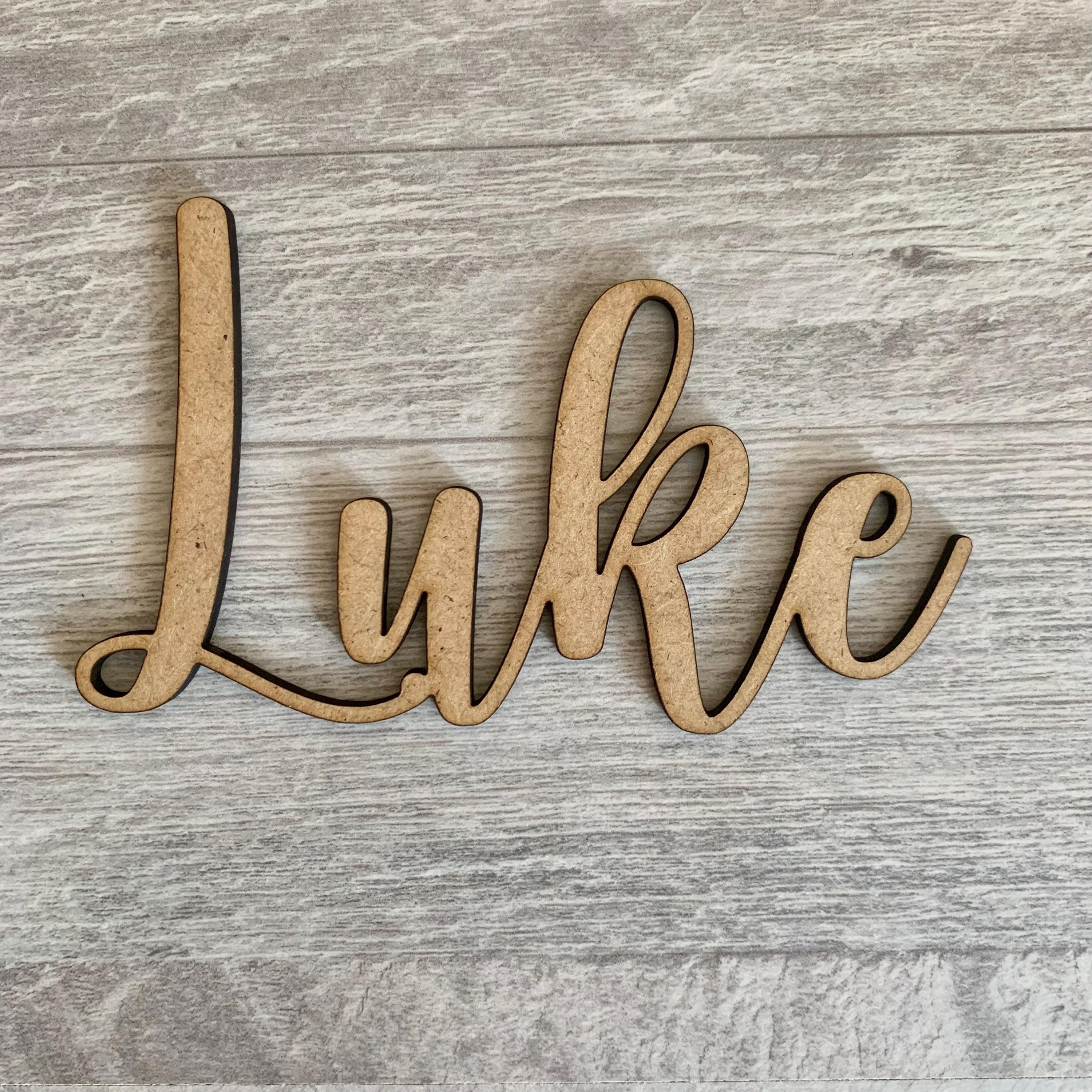 Custom Wood Words -  Personalized Wooden Signs