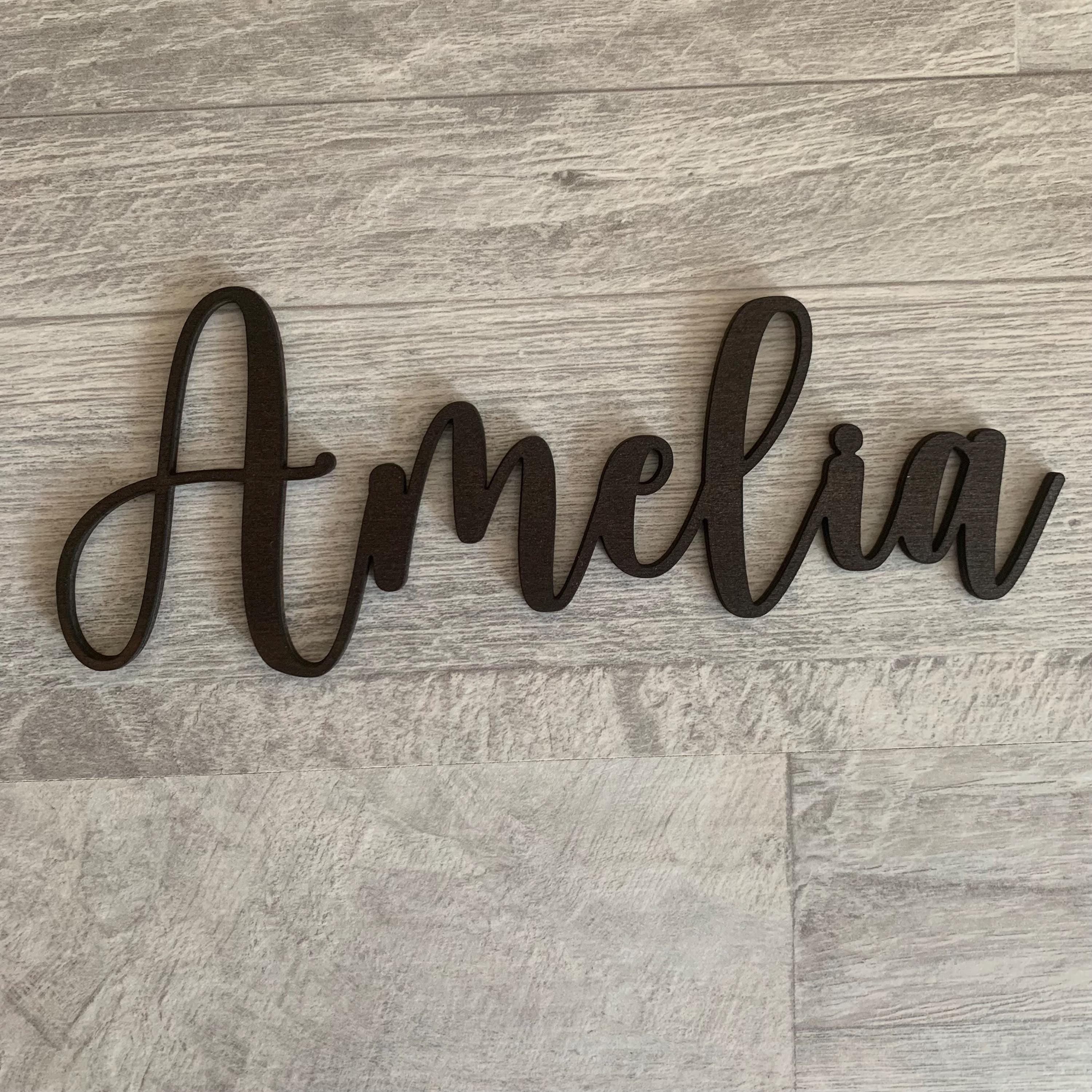 Custom Wood Words -  Personalized Wooden Signs