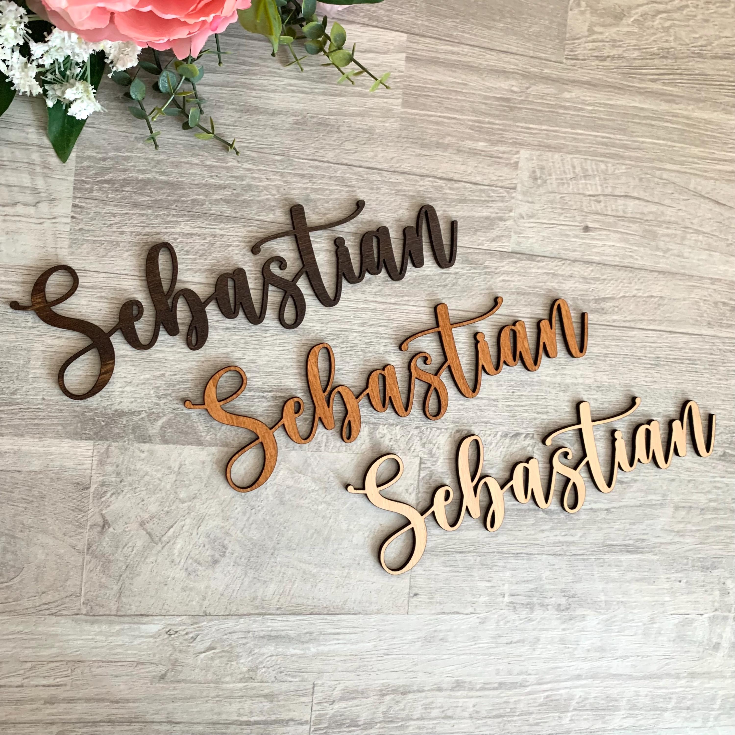 Custom Wood Words -  Personalized Wooden Signs
