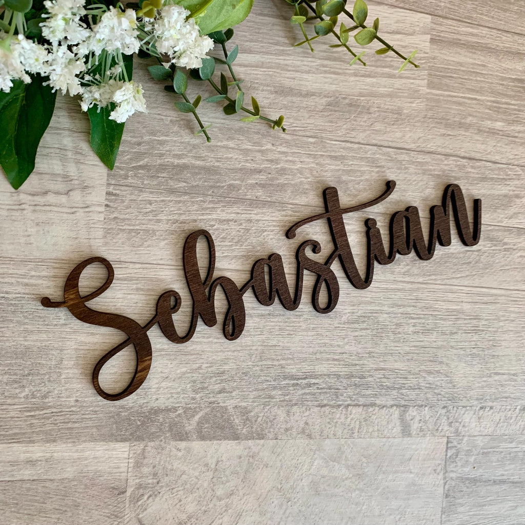 Custom Wood Words -  Personalized Wooden Signs