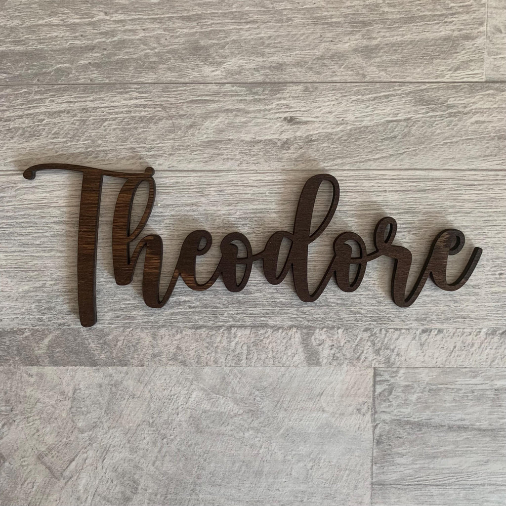 Custom Wood Words -  Personalized Wooden Signs