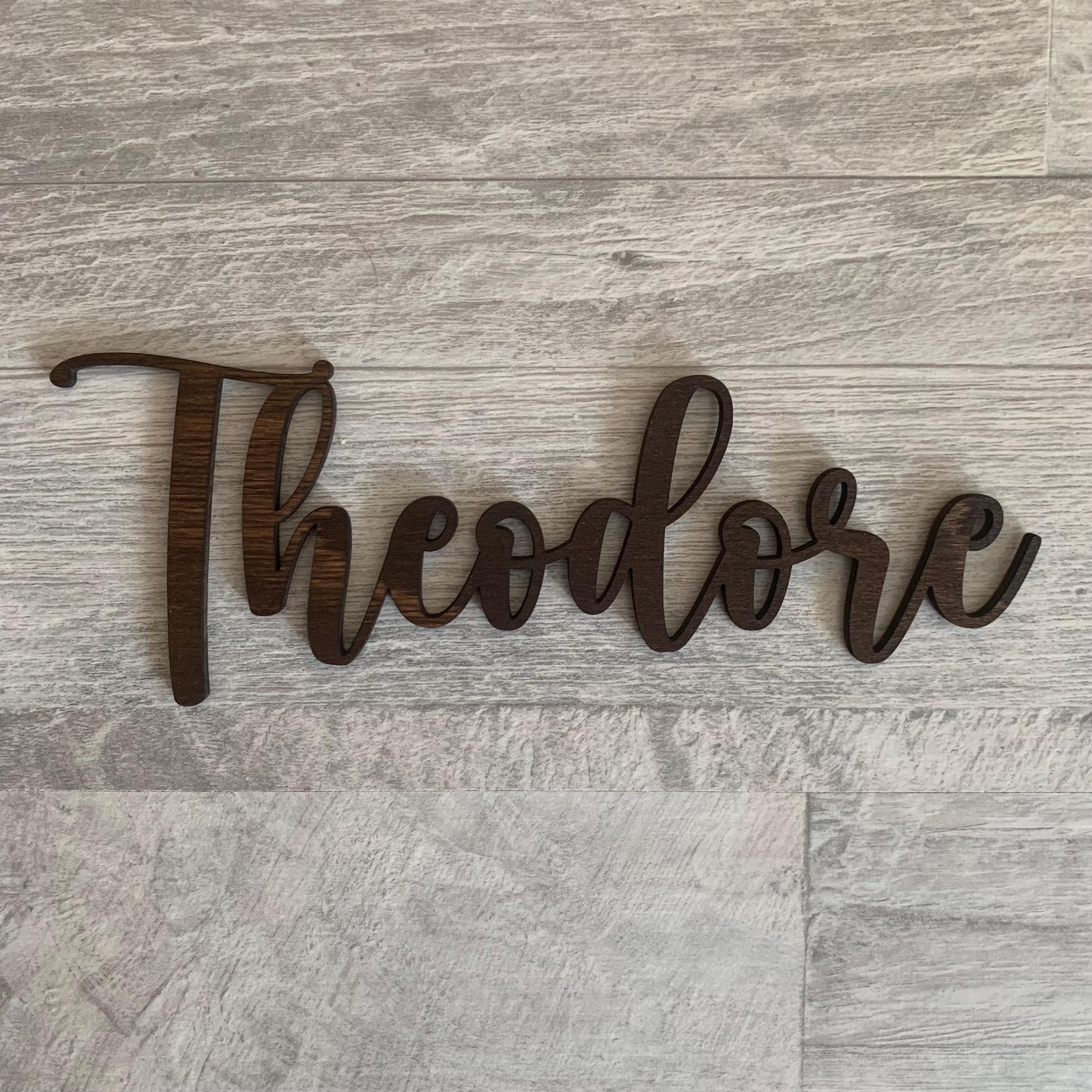 Custom Wood Words -  Personalized Wooden Signs