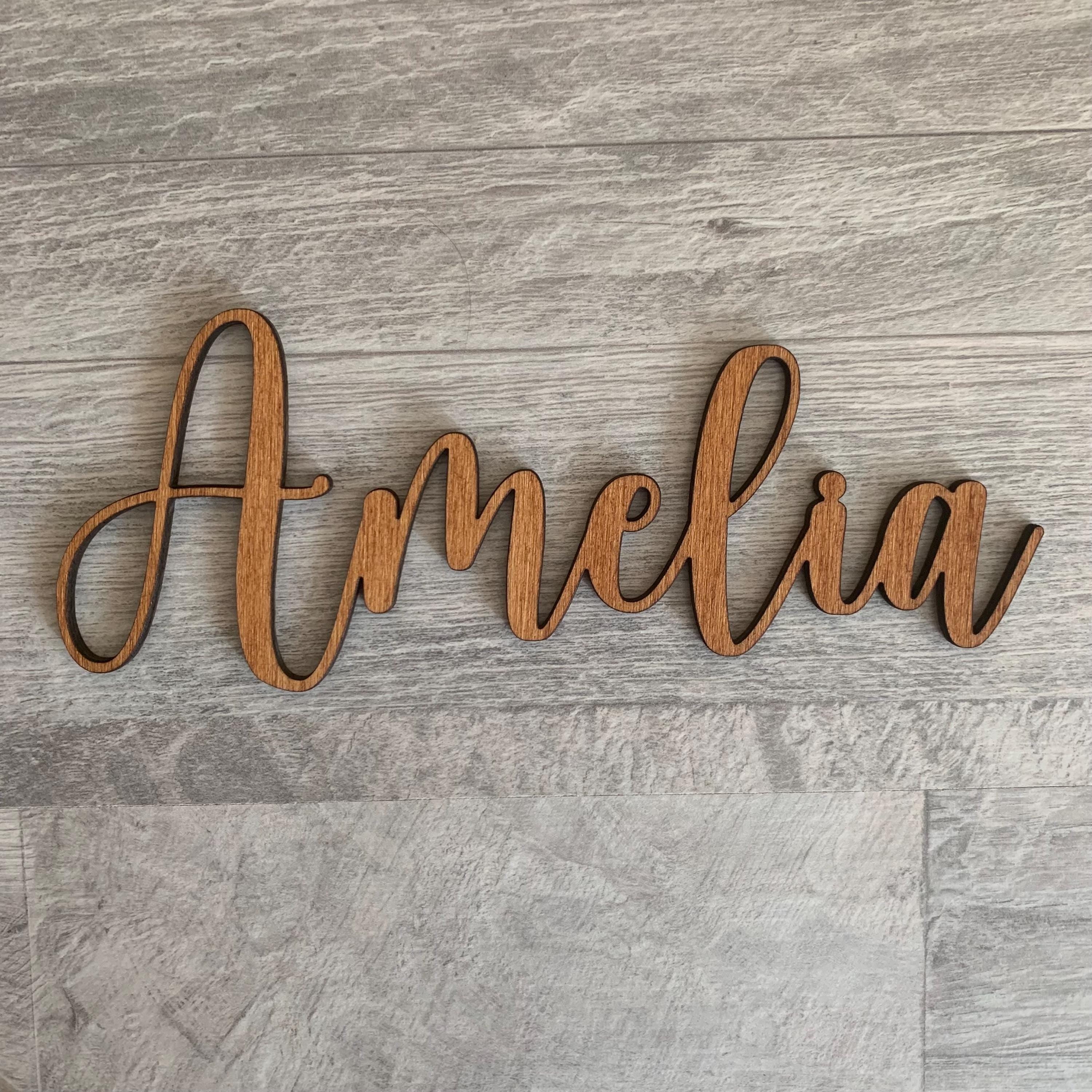 Custom Wood Words -  Personalized Wooden Signs