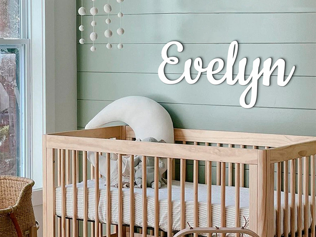 Personalized Wooden Name Sign for Nursery