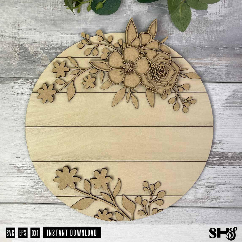 3D Flower Nursery Name Sign - Girl Nursery Décor