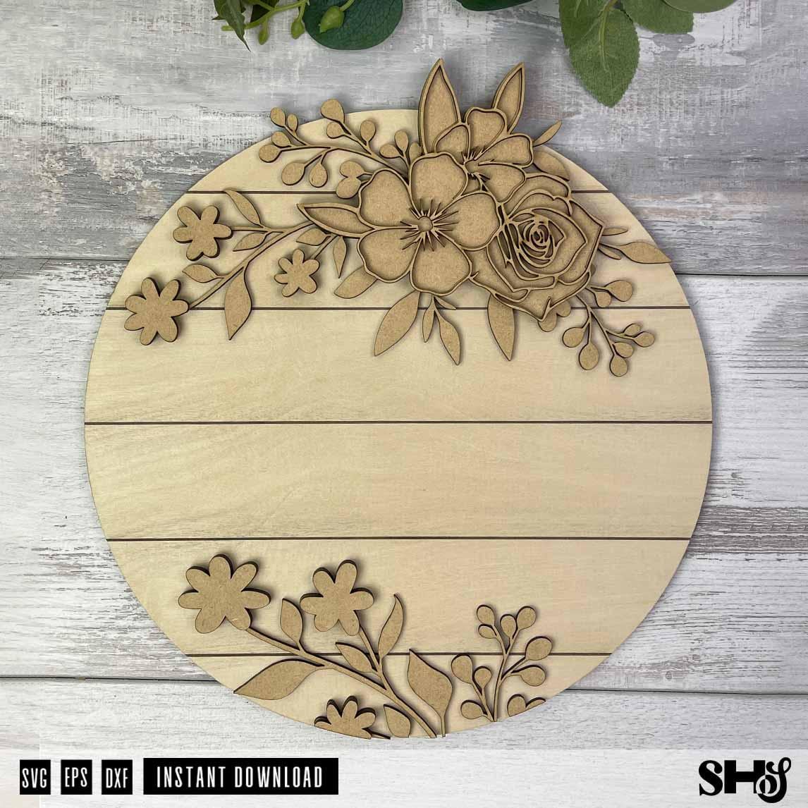 3D Flower Nursery Name Sign - Girl Nursery Décor