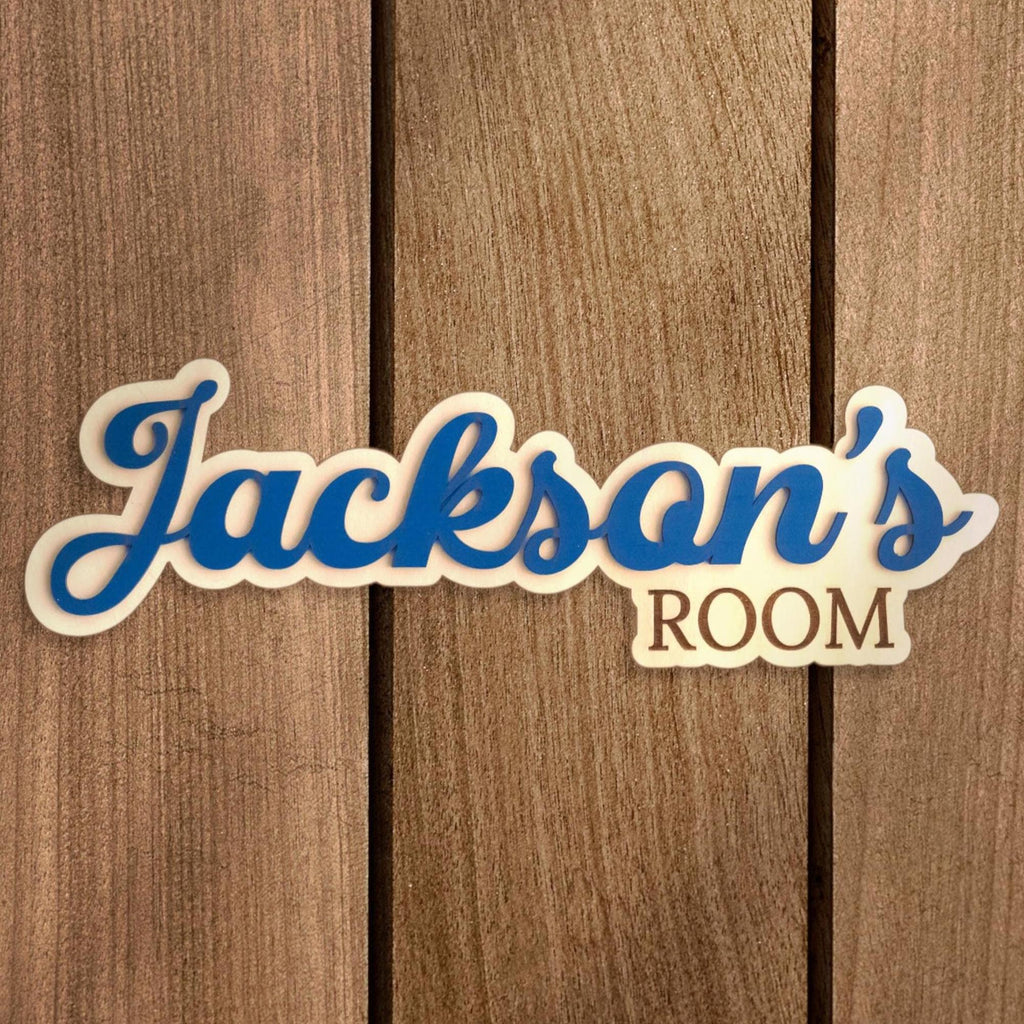 Personalized Wooden Name Sign for Nursery