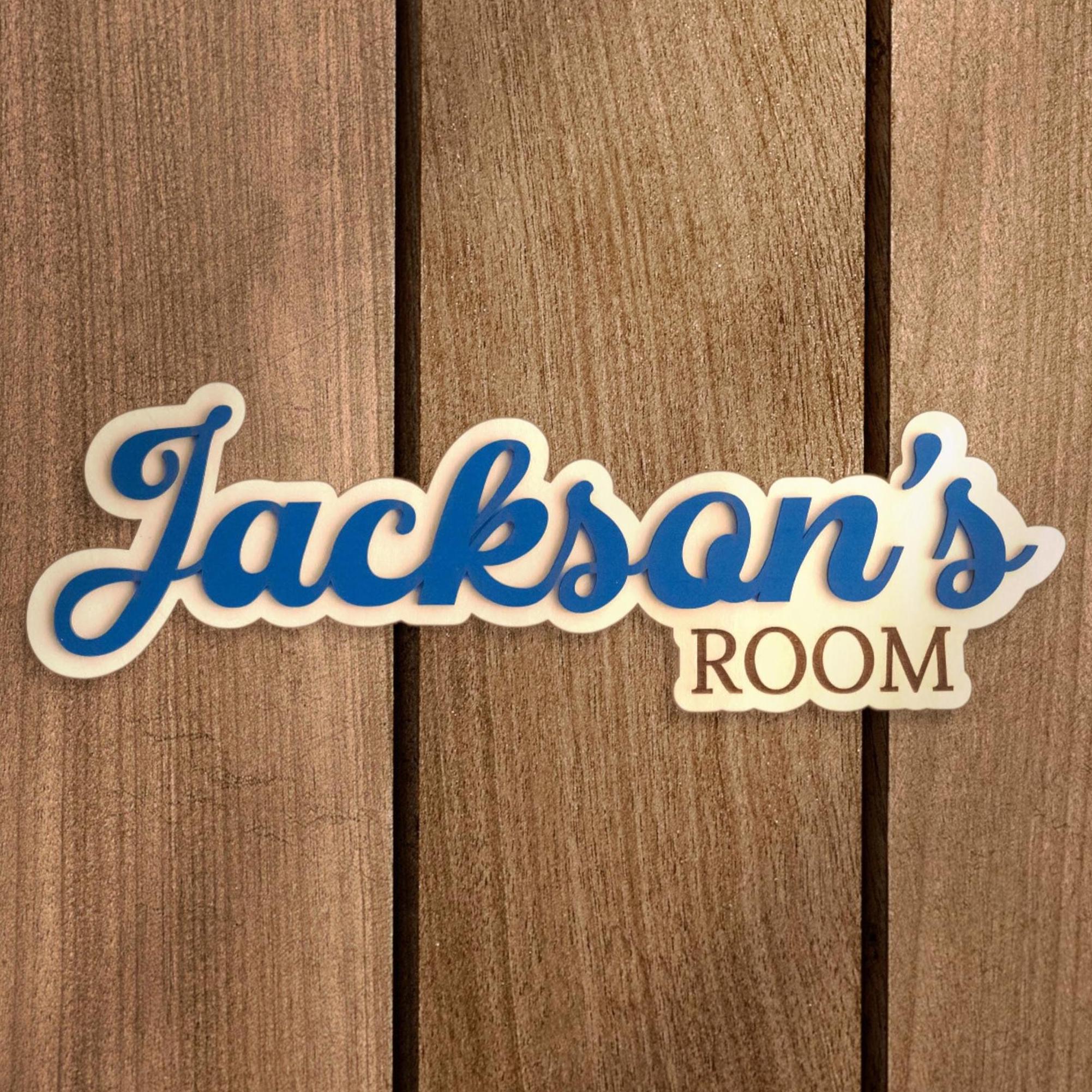 Personalized Wooden Name Sign for Nursery