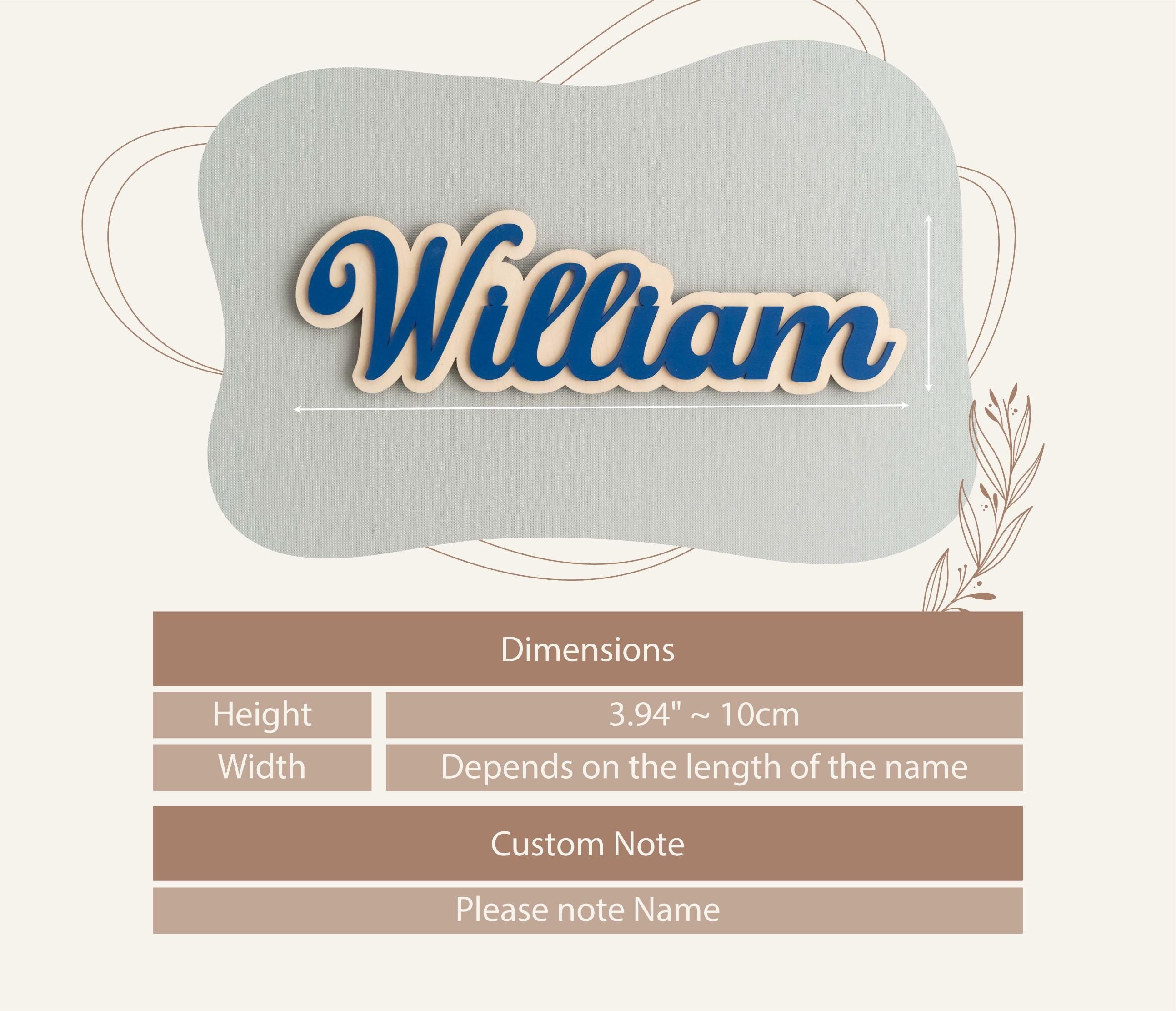 Personalized Kids Door Name Sign