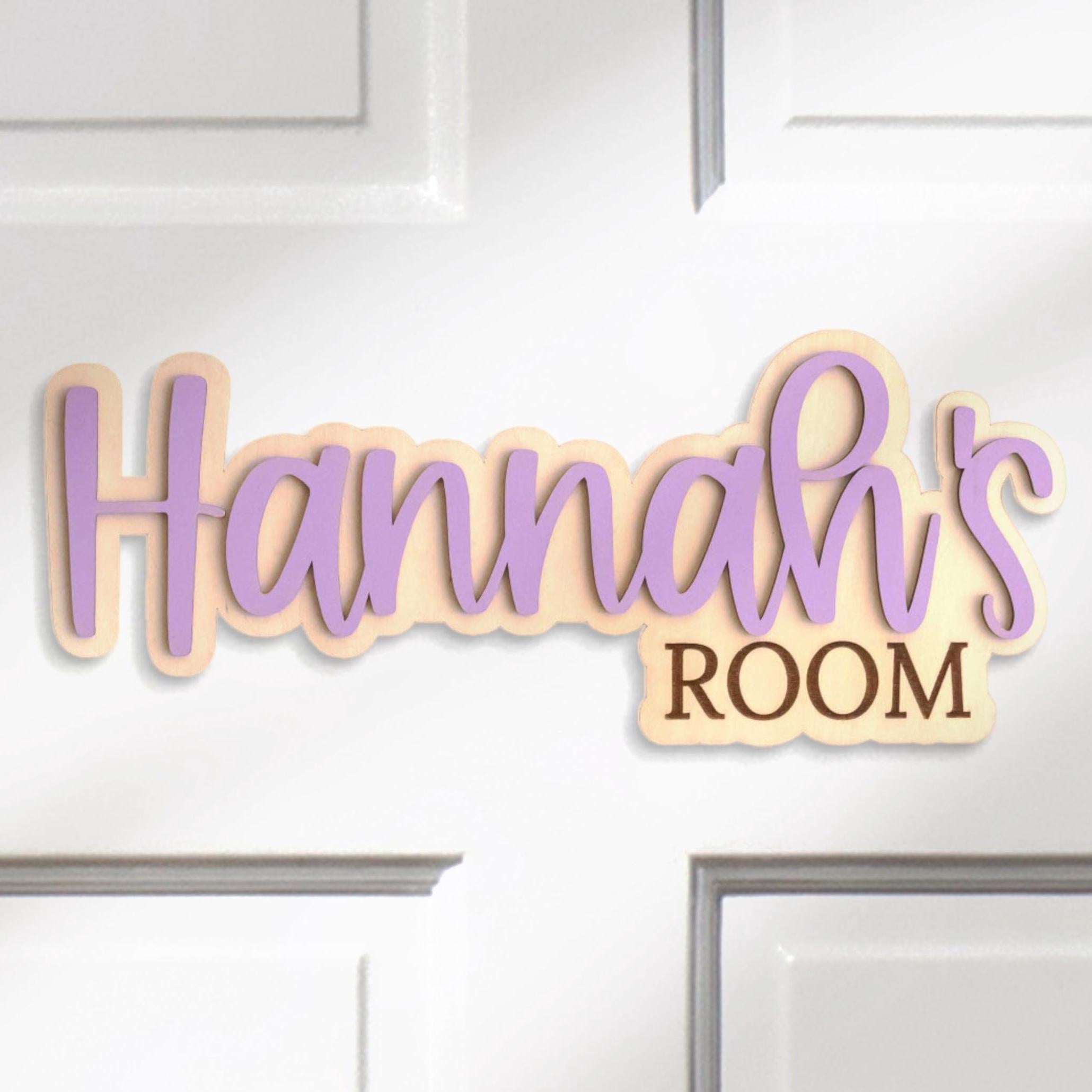 Personalized Wooden Name Sign for Nursery