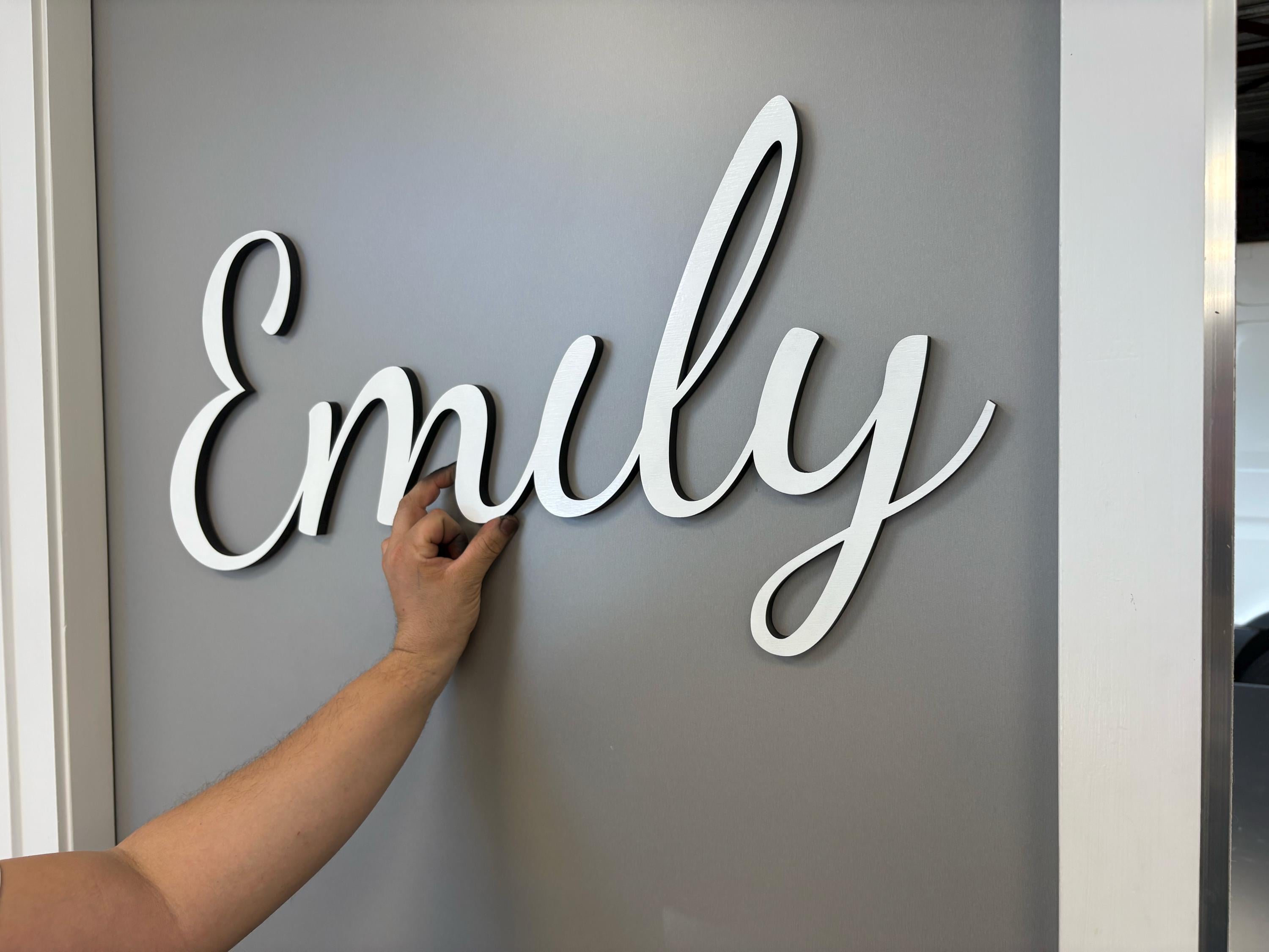 Personalized Wall Decor for Nursery