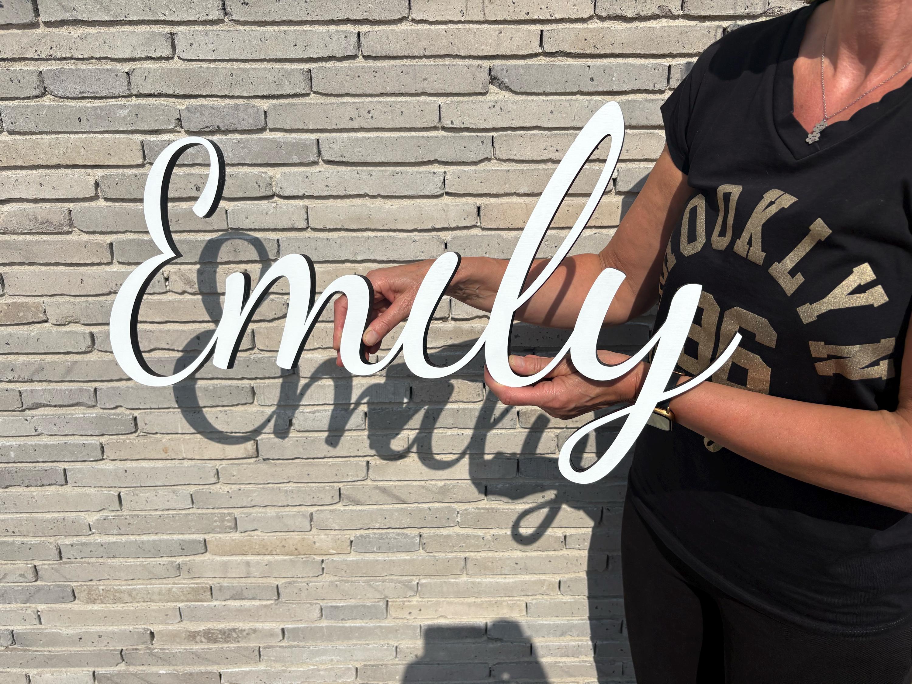 Personalized Wall Decor for Nursery
