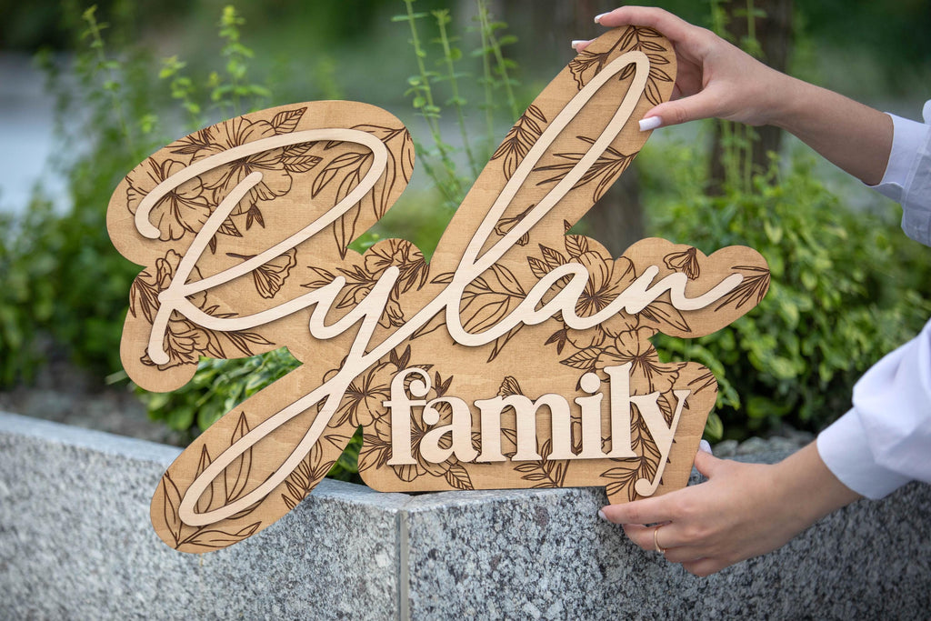 Wooden Sign Perfect Family Housewarming Gift
