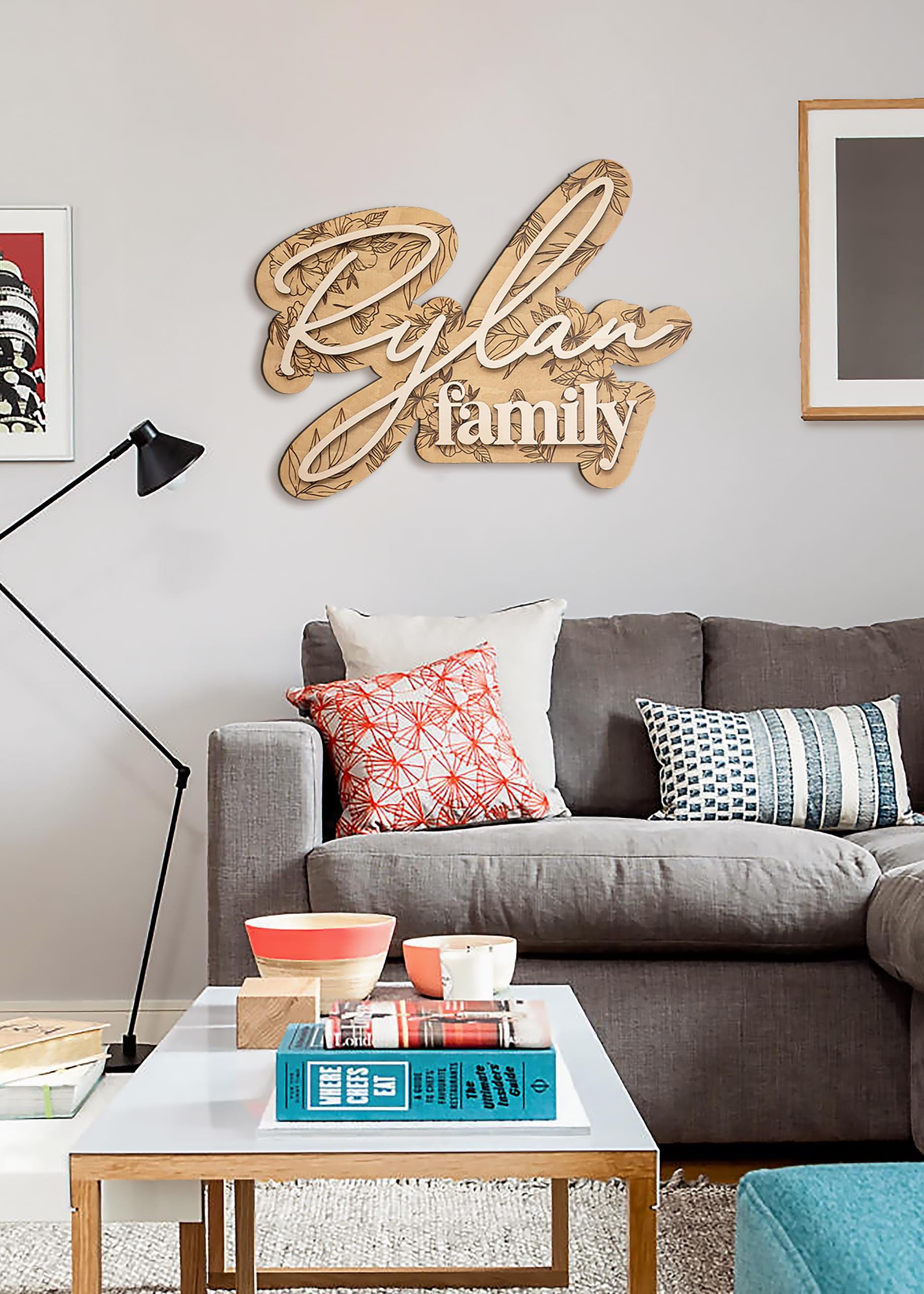 Wooden Sign Perfect Family Housewarming Gift