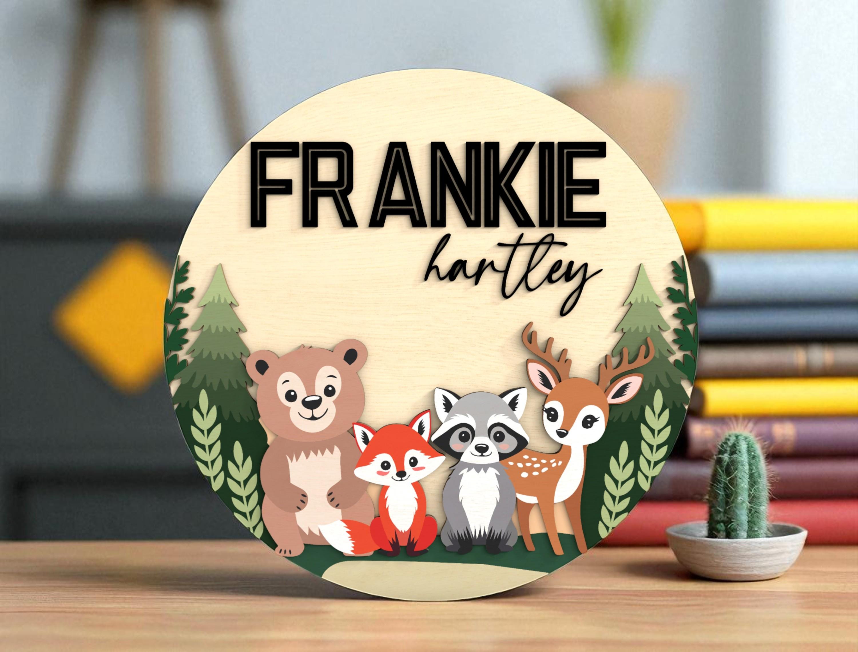 Personalized Nursery Door Sign