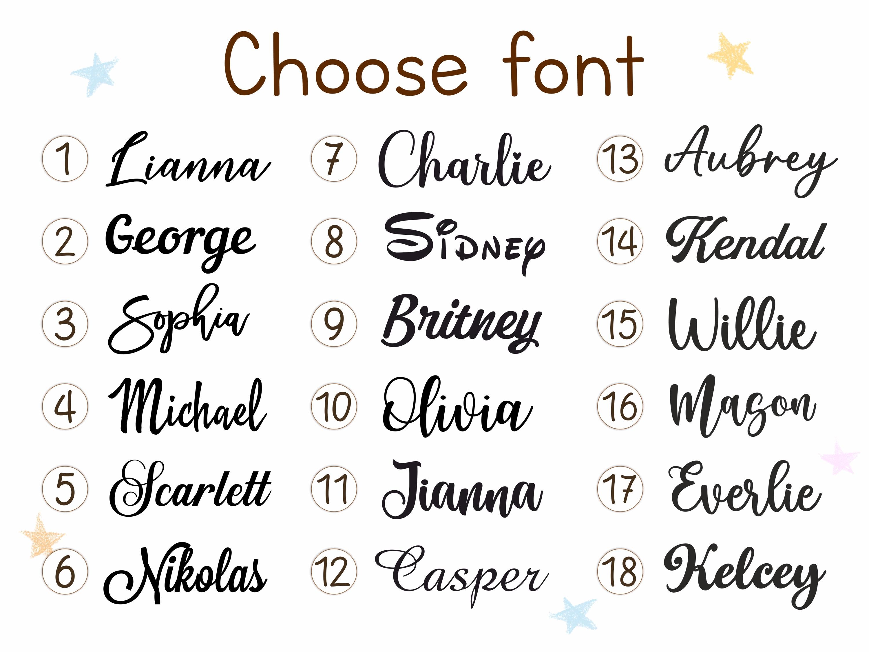 Personalized Nursery Decor Baby Shower Gift