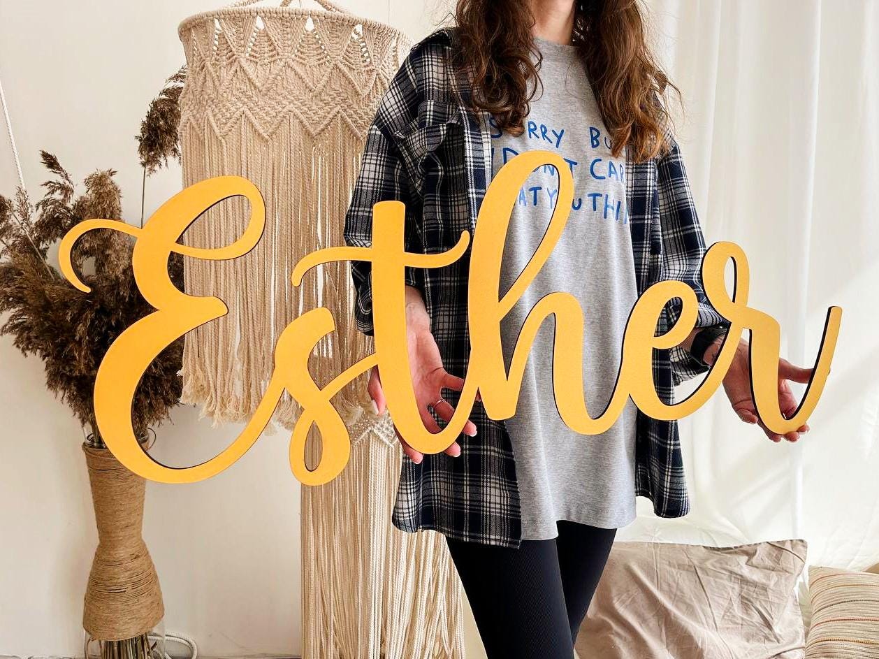 Custom Name Sign - Baby Name Sign